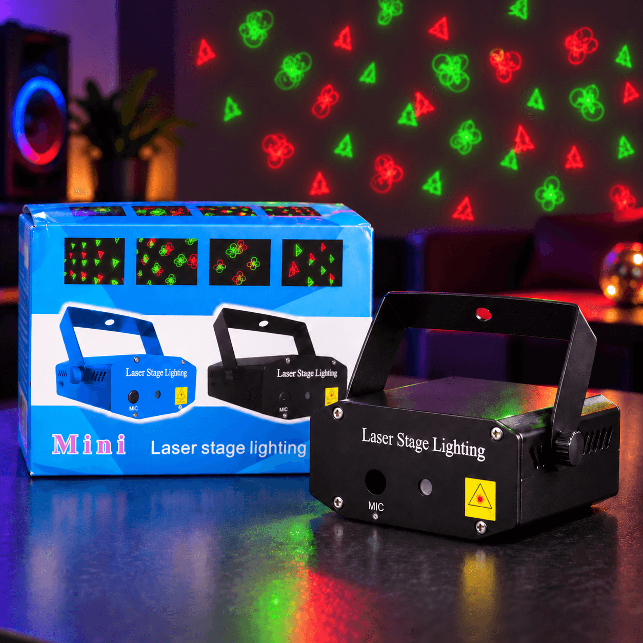 Proyector laser figuras