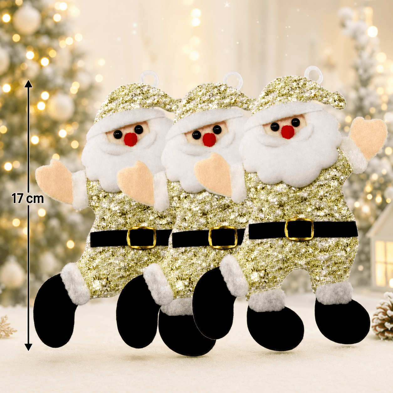 Adorno navideño santa claus