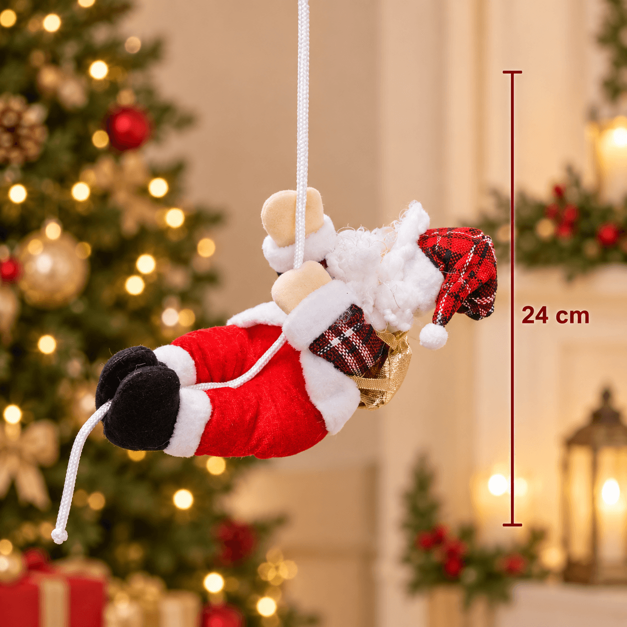 Papa noel colgar