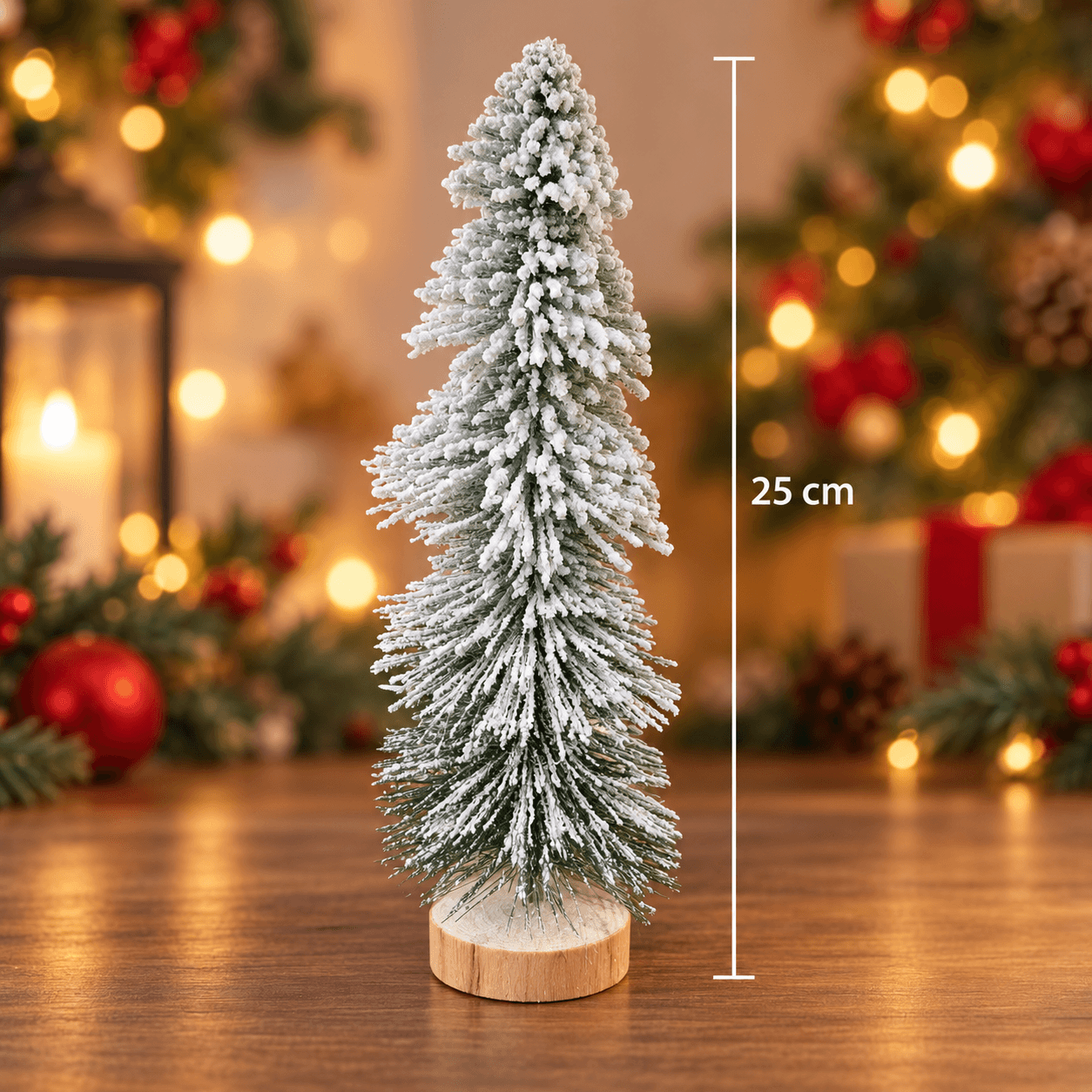 Arbol nevado 25cm